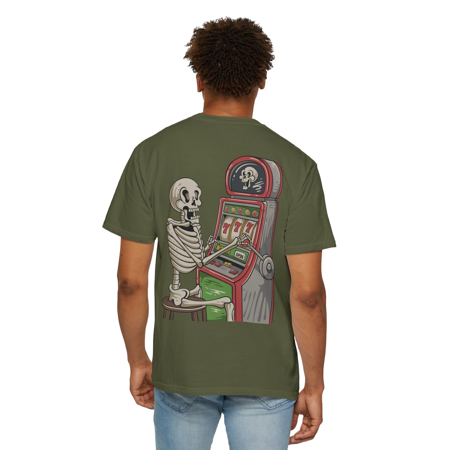 Slot Machine Skelly T-Shirt